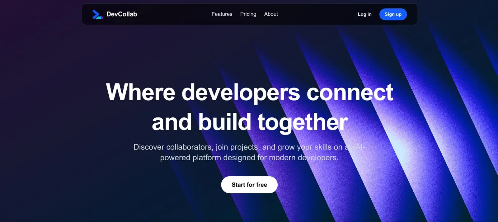 DevCollab — screenshot